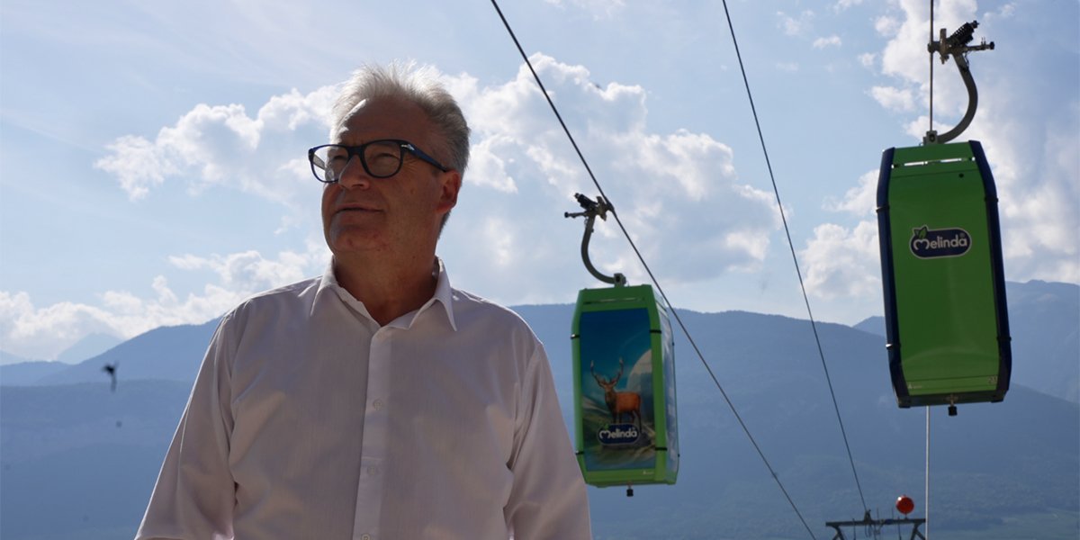 Melinda scrive la storia: in Val di Non la prima funivia al Mondo per la frutta